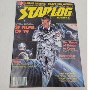 Vintage May 1979 Starlog The Magazine of the Future Number 22 SF Films of 1979